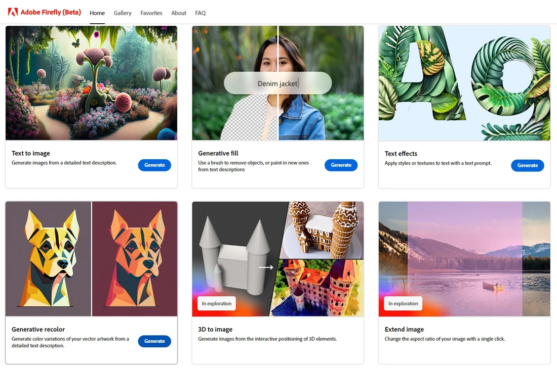 Visual for this record: Adobe built its generative model on licensed and public images