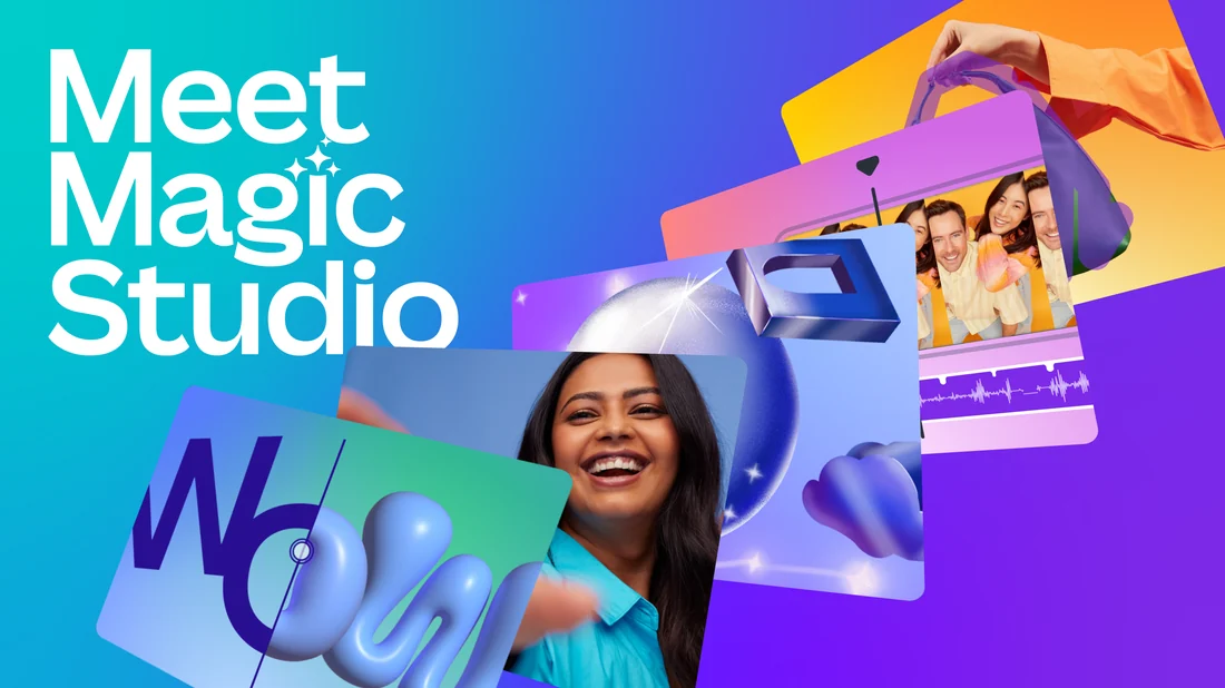 Visual for this record: Canva bundled a dozen AI tools under a single Magic Studio name