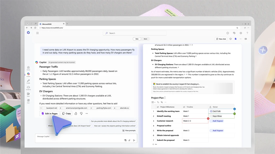 Visual published with the cited source for this record: Copilot in Excel reached general availability without a table rule