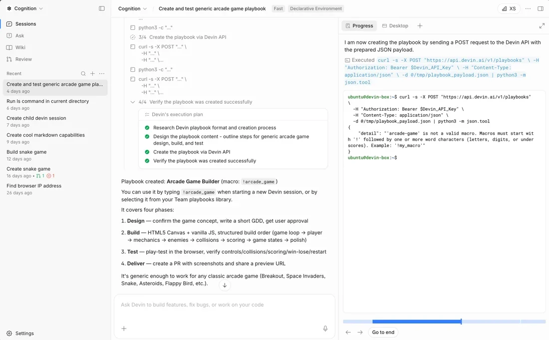 Visual for this record: Devin's 2024 launch paired a demo with a vendor-run benchmark