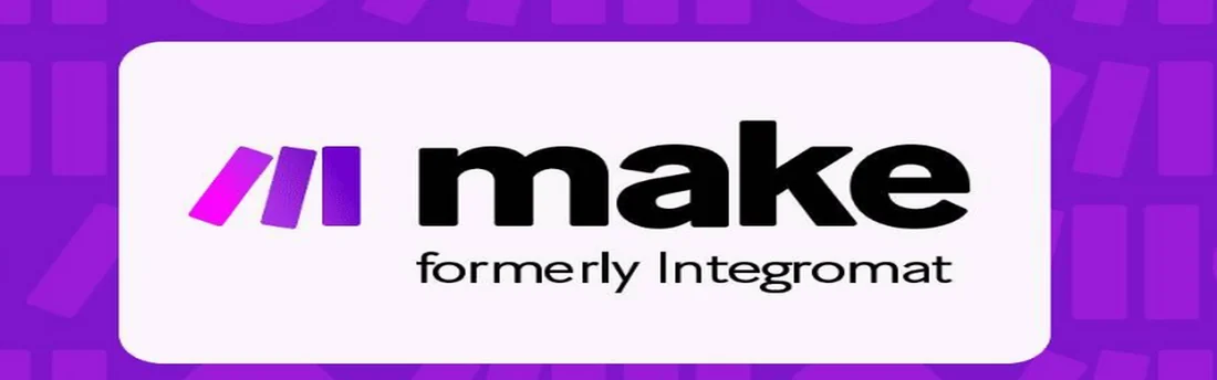 Visual for this record: Make's own retrospective dates the Integromat rebrand to February 2022