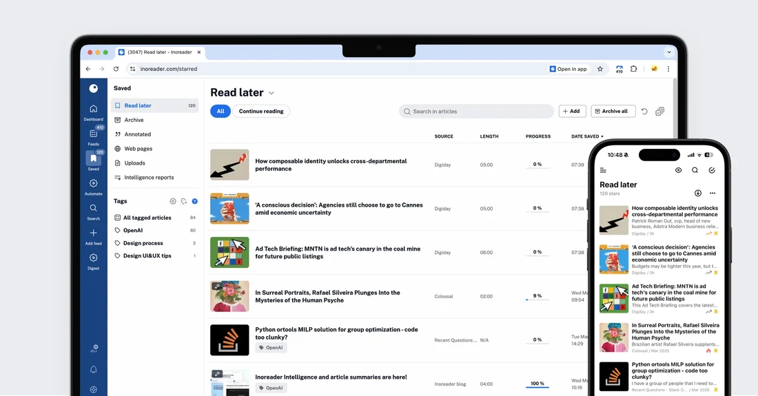 Visual for this record: A read-later app is built to feed your notes, not replace them