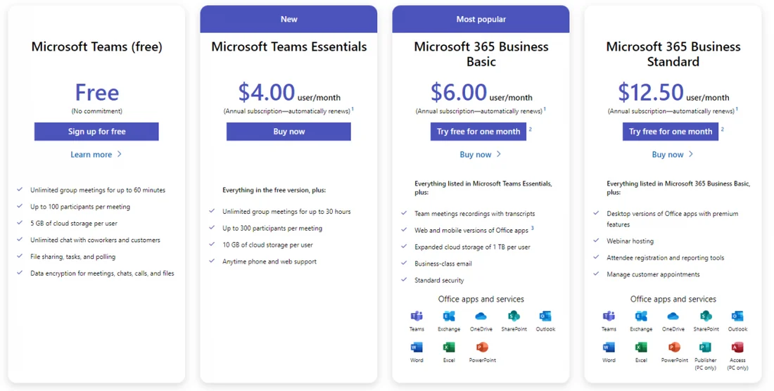 Visual for this record: Microsoft split Teams pricing from Office in the EU
